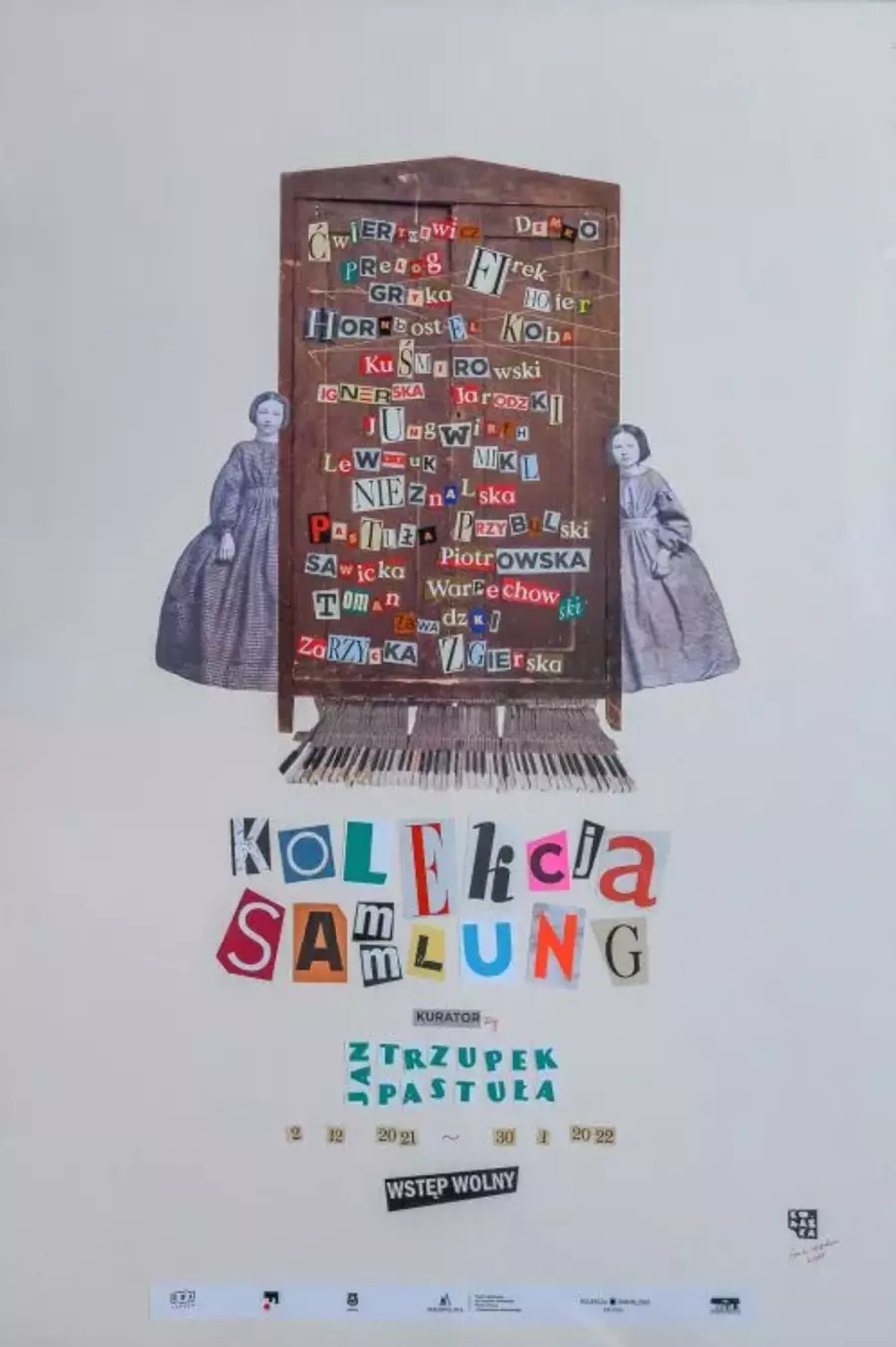 plakat wystawy Sammlung